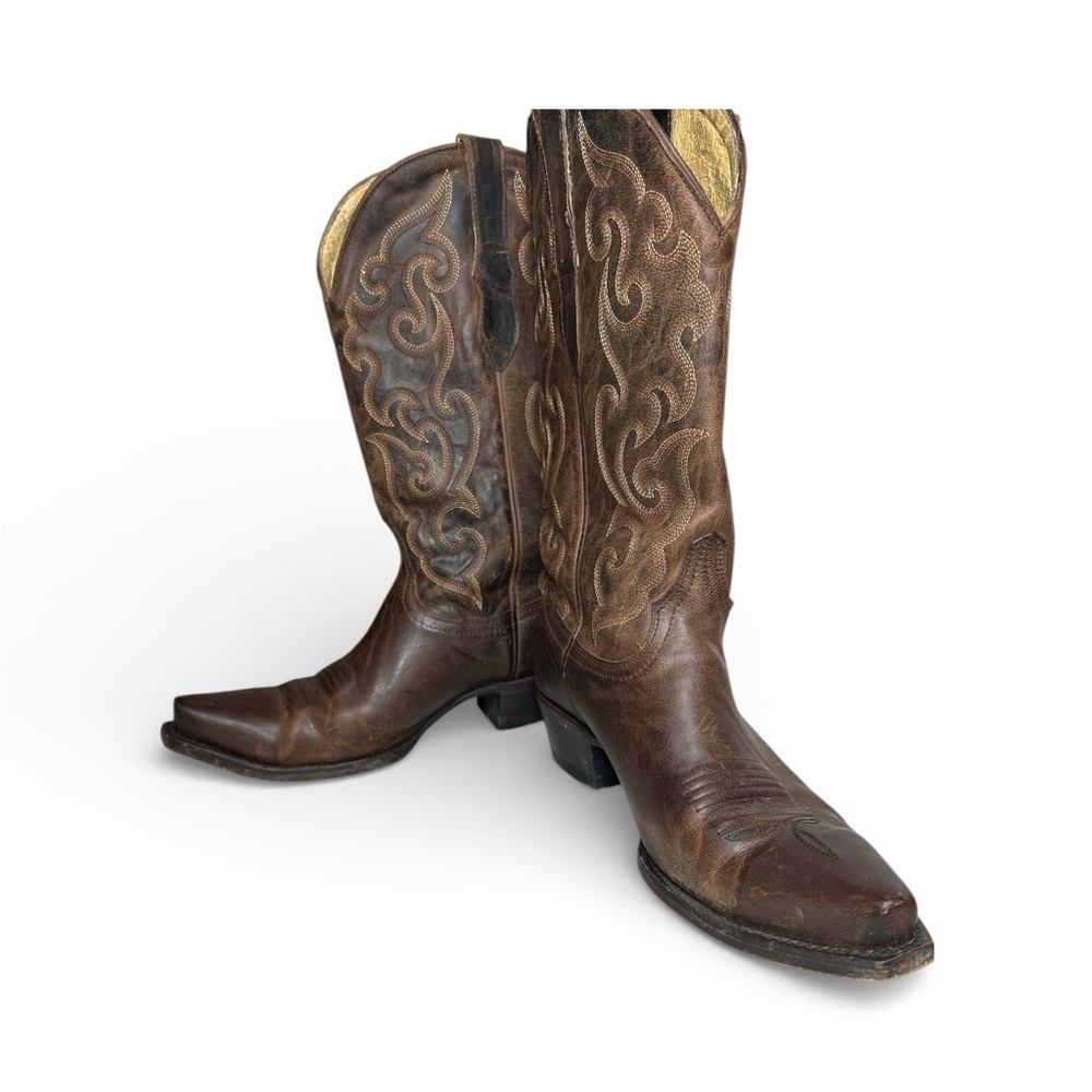 Women’s  Cavender’s Brown Western Cowgirl Boots